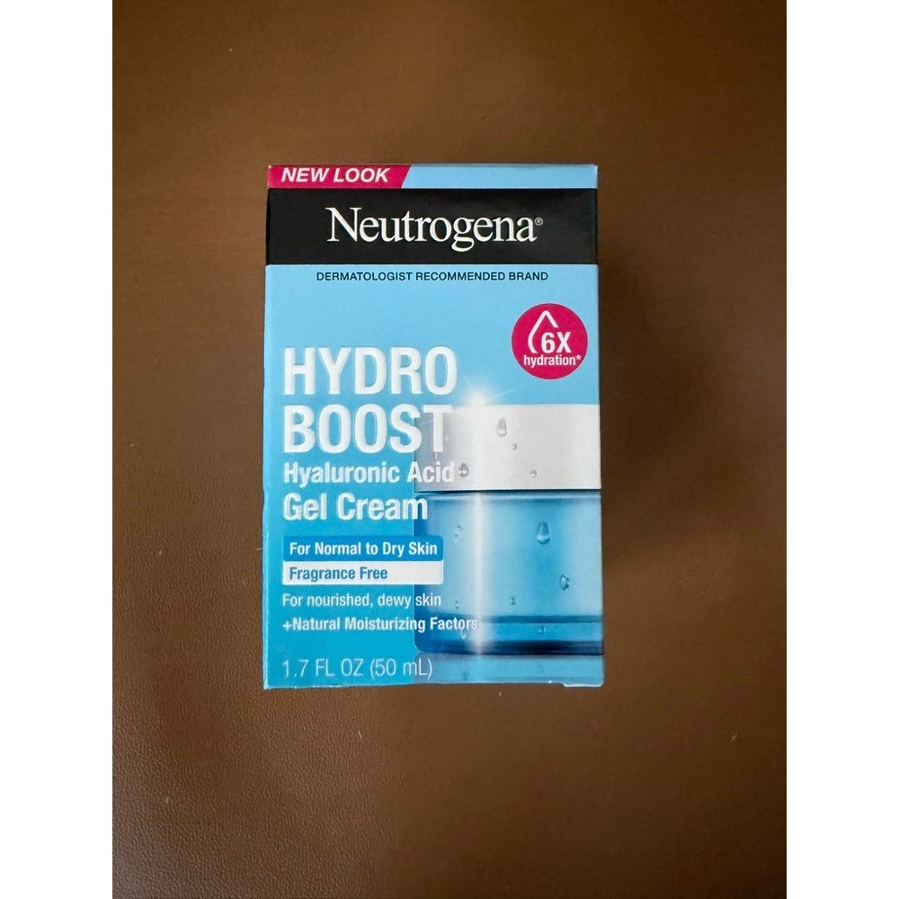 Neutrogena Hydro Boost Hyaluronic Acid Gel Cream Fragrance Free 1.7 oz